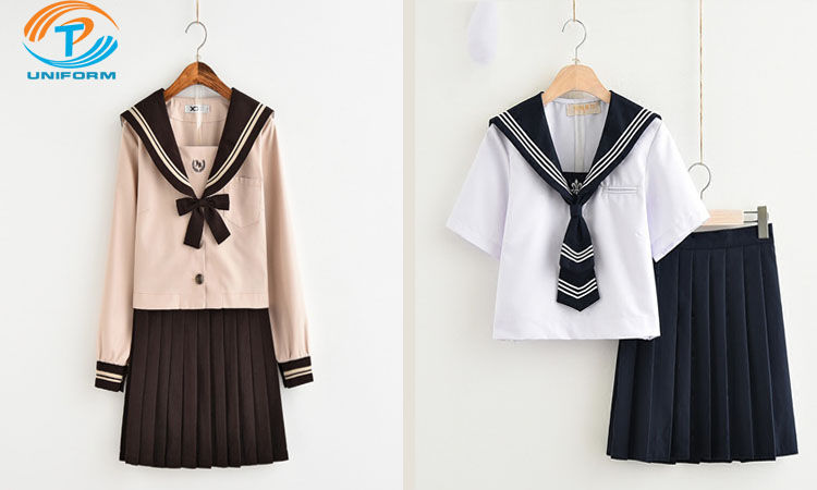 Bộ Đồ Thủy Thủ Áo Nữ Sinh Nhật Bản Váy Đồng Phục Jk Phong Cách Xuân Thu  Ngắn Tay Kiểu Hàn Quốc Đồng Phục Học Sinh | Lazada.vn